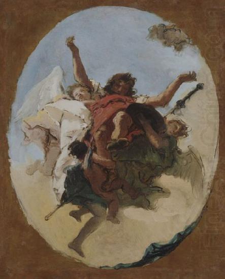 The Apotheosis of Saint Roch, Giovanni Battista Tiepolo